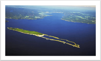 Fig. 8“After the healing”. How NOAH experts envisage their island in the future, once the disposal will be closed and the environmental restoration completed.