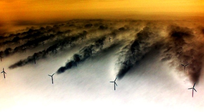 Energia eolica in chiave espressionista