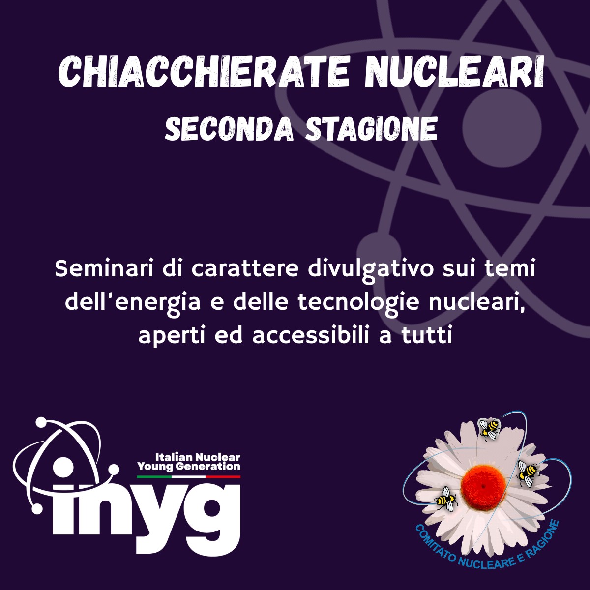 Chiacchierate nucleari: nuova stagione al via!