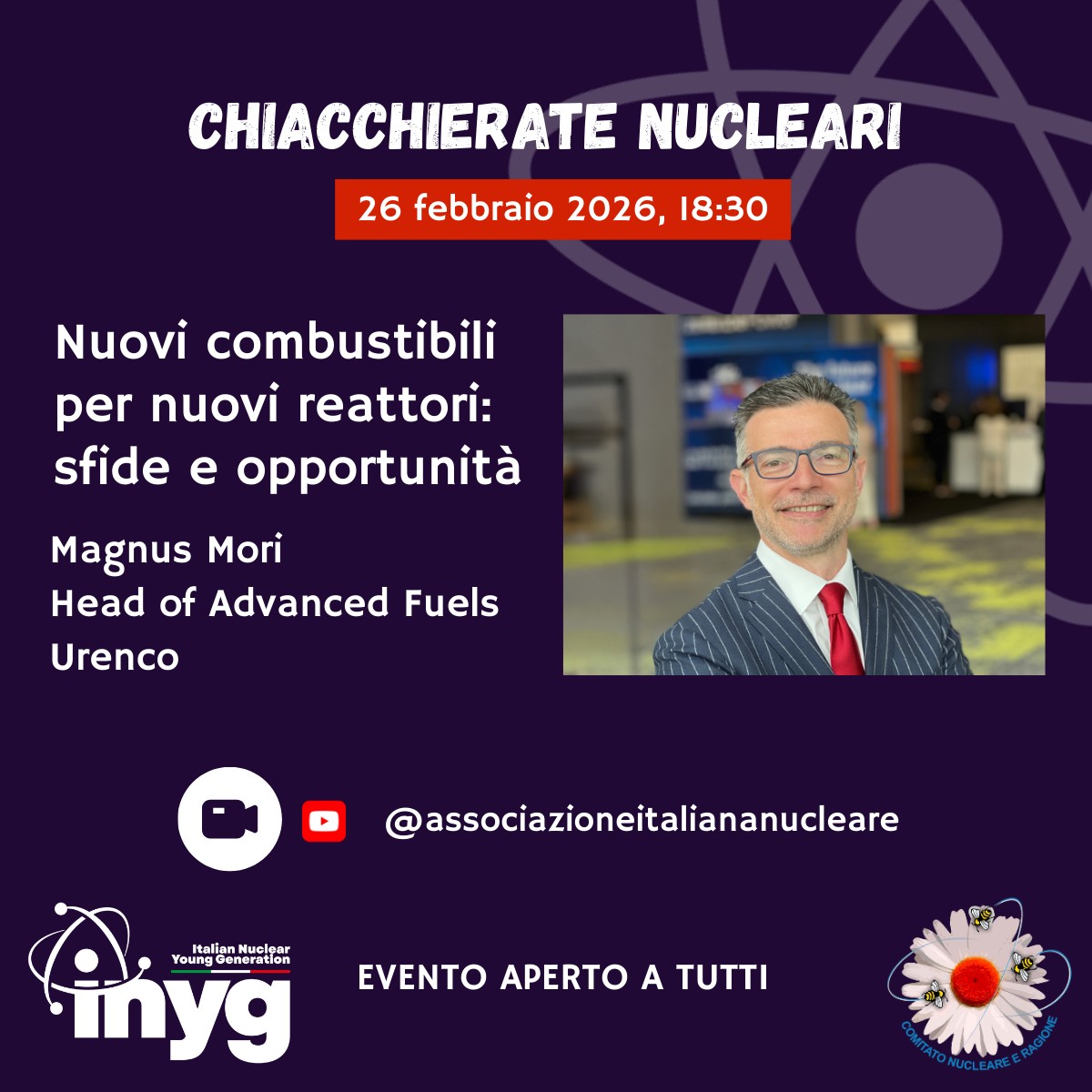 Nuovi combustibili per nuovi reattori: sfide e opportunità