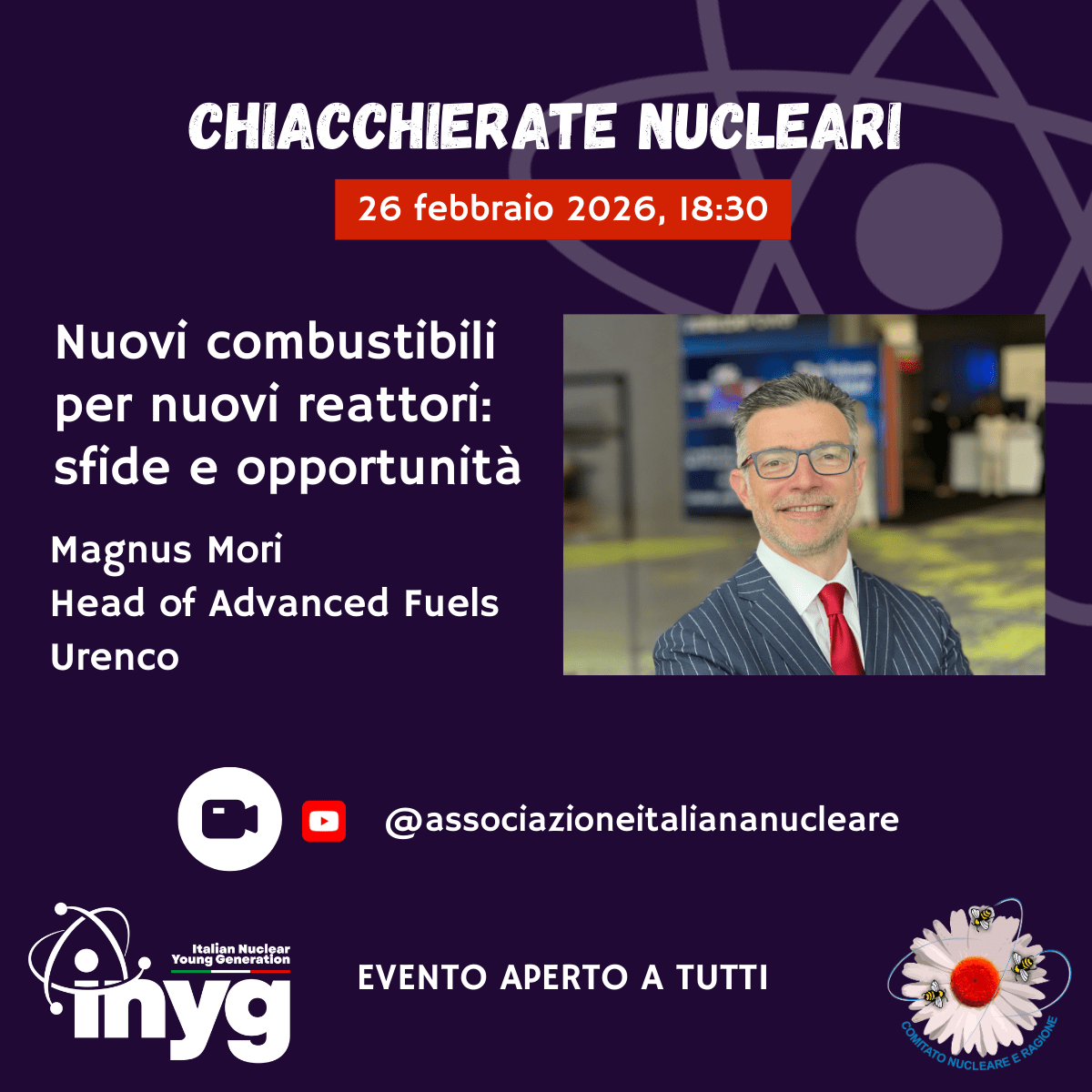 Nuovi combustibili per nuovi reattori: sfide e&nbsp;opportunità